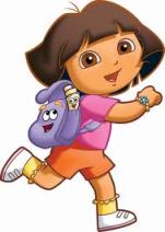 Dora the Explorer and Map